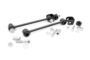 Ford F-250 Sway Bar Links - Rear - Rough Country - 4 Inch Lift - Black - '80-'97 Ford F-250 Sway Bar Links - Rear - Rough Country - 4 Inch Lift - Black - '80-'97